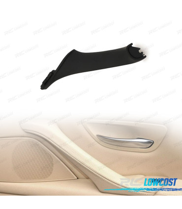 POIGNEE DE PANNEAU DE PORTE GAUCHE POUR BMW SÉRIE 5 F10 F11 F18 NOIR