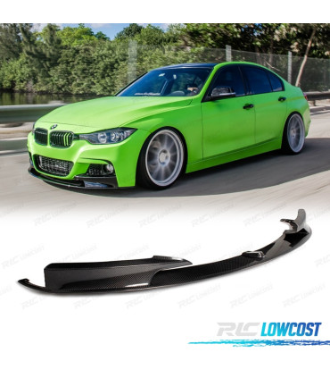 SPOILER AVANT BMW F30 F31 LOOK M PERFORMANCE CARBONE