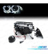 PHARES BMW E46 4P 98-01 ANGEL EYES CCFL NOIR H7 H7
