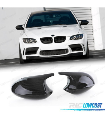 COQUES RÉTROVISEURS BMW E90 E91 05-08 LOOK M3 CARBONE