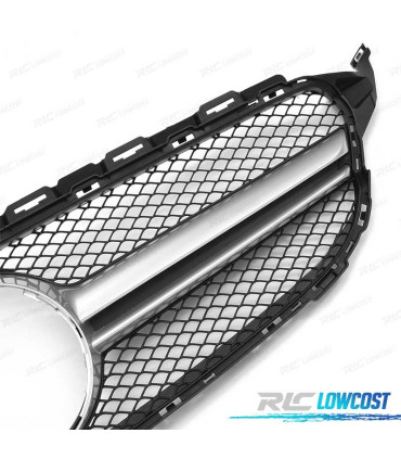 CALANDRE MERCEDES W205 14-18 LOOK AMG C63 CHROMÉ