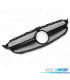 GRILLE MERCEDES W205 14-18 LOOK AMG C63 NOIR BRILLANT CAMÉRA