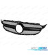 GRILLE MERCEDES W205 14-18 LOOK AMG C63 NOIR BRILLANT CAMÉRA