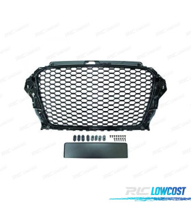 CALANDRE AUDI A3 8V BERLINE SPORTBACK CABRIO 12-16 LOOK RS3 SANS PDC