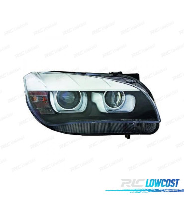 PHARES BMW X1 E84 LCI 12-14 FOND NOIR