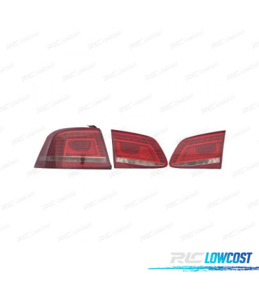 FEUX ARRIÈRE VOLKSWAGEN VW PASSAT 10- LED FUMÉ