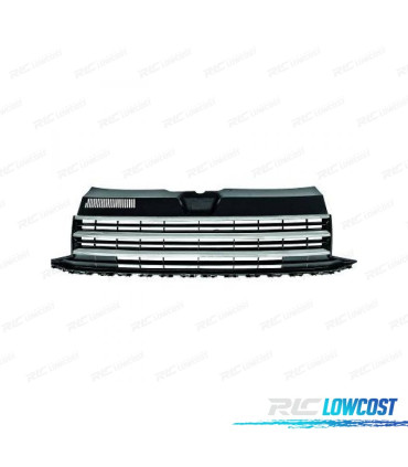 CALANDRE VOLKSWAGEN VW T6 MULTIVAN CARAVELLE 15-19 NOIR CHROME