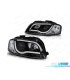 PHARES LED AUDI A3 8P 03-08 TRU DRL NOIR
