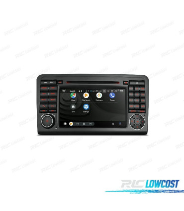 AUTORADIO GPS ANDROID 12 POUR MERCEDES ML W164 GL X164