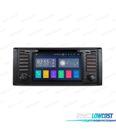 AUTORADIO GPS ANDROID 10 POUR BMW SÉRIE 5 E39 97-03 7"