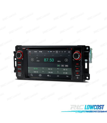 AUTORADIO GPS ANDROID 11 POUR JEEP DODGE CHRYSLER