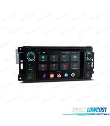 AUTORADIO GPS ANDROID 11 POUR JEEP DODGE CHRYSLER