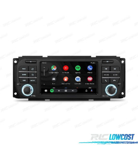 AUTORADIO GPS 5" POUR JEEP DODGE ANDROID 12