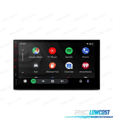 AUTORADIO 7" GPS ANDROID 10 UNIVERSEL 2DIN MULTIMÉDIA