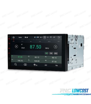 AUTORADIO 7" GPS ANDROID 10 UNIVERSEL 2DIN MULTIMÉDIA