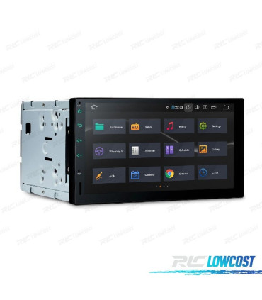 AUTORADIO 7" GPS ANDROID 10 UNIVERSEL 2DIN MULTIMÉDIA