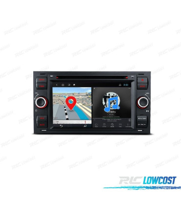 AUTORADIO GPS ANDROID 11 POUR FORD FOCUS C-MAX S-MAX GALAXY FUSION FIESTA