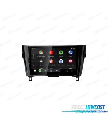 AUTORADIO GPS ÉCRAN TACTILE POUR NISSAN 10,1" ANDROID 12