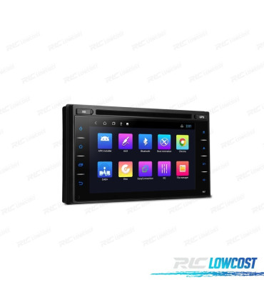 AUTORADIO UNIVERSEL GPS ANDROID 10.0 DVD SD USB ECRAN TACTIL HD