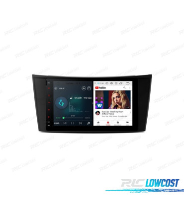 AUTORADIO GPS ANDROID 10 POUR MERCEDES CLS E W211 02-08