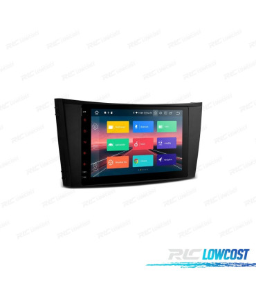 AUTORADIO GPS ANDROID 10 POUR MERCEDES CLS E W211 02-08