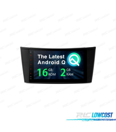 AUTORADIO GPS ANDROID 10 POUR MERCEDES CLS E W211 02-08