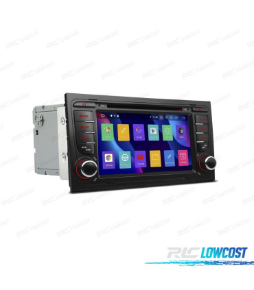 AUTORADIO GPS ANDROID 12 POUR AUDI A4 B6 B7 00-08 SEAT EXEO 08-12