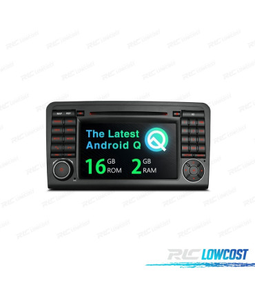 AUTORADIO GPS ANDROID 10 7" POUR MERCEDES ML 05-12 GL 06-12