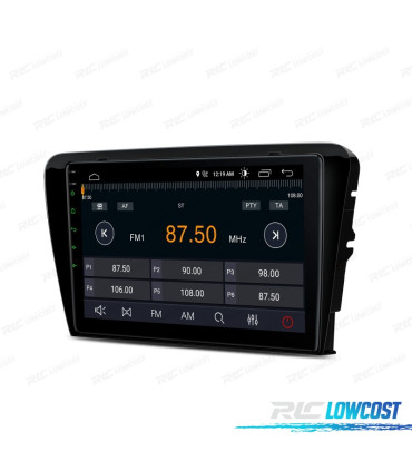 AUTORADIO GPS ANDROID 10 POUR SKODA OCTAVIA 14-16
