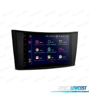 AUTORADIO GPS ANDROID 12 POUR MERCEDES CLS W219 05-06 E W211 02-08