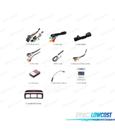 AUTORADIO GPS ANDROID 10 POUR MERCEDES S W220 98-05