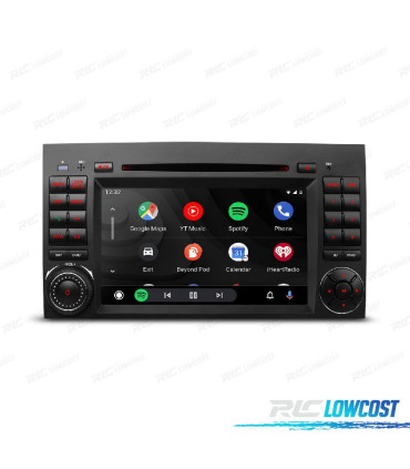 AUTORADIO GPS ANDROID 10 16GB POUR MERCEDES A 04-12 B 05-11 VITO VIANO 06-14 SPRINTER 06-12