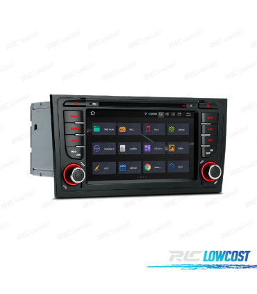 AUTORADIO GPS ANDROID 12 AUDI A6 4B 97-04 ALLROAD 99-05