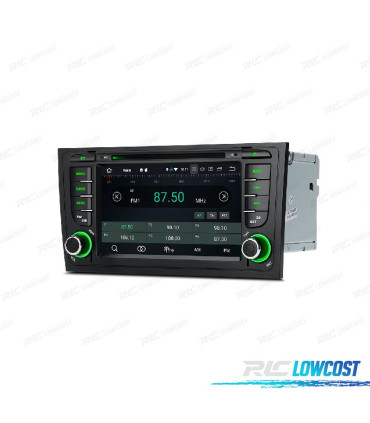AUTORADIO GPS ANDROID 12 POUR AUDI A6 4B 97-04 ALLROAD 99-05