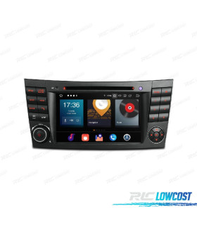 AUTORADIO GPS ANDROID 14 POUR MERCEDES CLS W219 05-06 ET W211 02-09