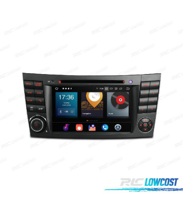 AUTORADIO GPS ANDROID 10 POUR MERCEDES CLS W219 05-06 ET W211 02-09
