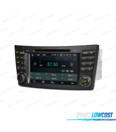 AUTORADIO GPS ANDROID 14 POUR MERCEDES CLS W219 05-06 ET W211 02-09