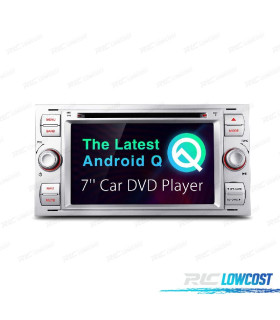 AUTORADIO GPS ANDROID 12 POUR FORD FOCUS C-MAX FIESTA GALAXY KUGA MONDEO S-MAX TRANSIT