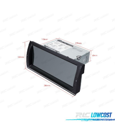 AUTORADIO GPS ANDROID 12 10.25" OCTA CORE BMW X5 E53 99-06