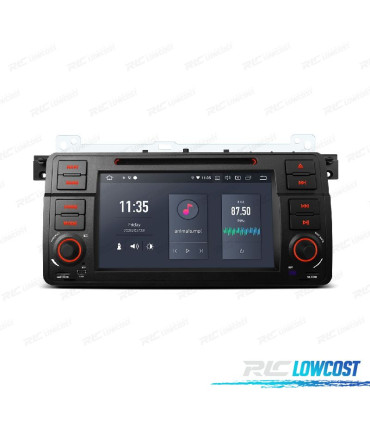 AUTORADIO GPS BMW E46 ANDROID 14 DVD 64GB ROM 4GB RAM 98-05