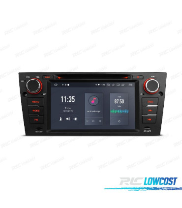 AUTORADIO GPS ANDROID 11 POUR BMW E90 E91 05-12 E92 E93 06-14
