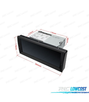 AUTORADIO GPS ANDROID 12 BMW E39 95-03 E38 94-01