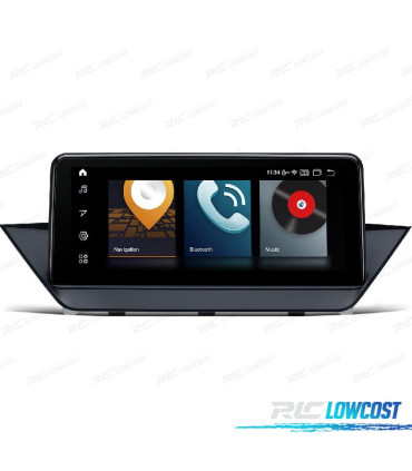 AUTORADIO GPS ANDROID 10 BMW X1 E84 09-15 A