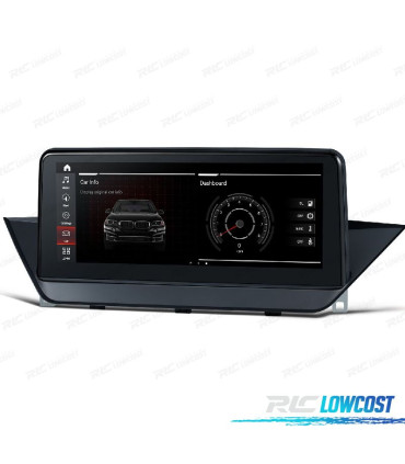 AUTORADIO GPS ANDROID 10 BMW X1 E84 09-15 A