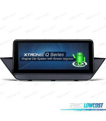 AUTORADIO GPS ANDROID 10 BMW X1 E84 09-15 B