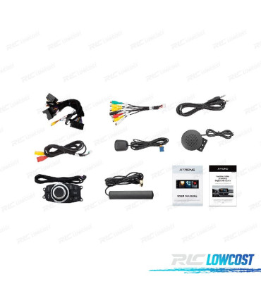 AUTORADIO GPS ANDROID 10 BMW X1 E84 09-15 B