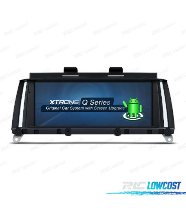 AUTORADIO GPS ANDROID 10 POUR BMW X3 F25 11-16 X4 F26 14-16 NBT