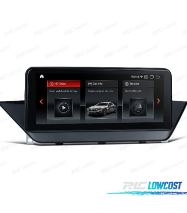 AUTORADIO GPS ANDROID 10 BMW X1 E84 09-15 C