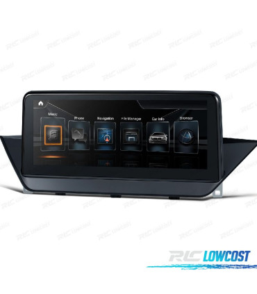 AUTORADIO GPS ANDROID 10 BMW X1 E84 09-15 C