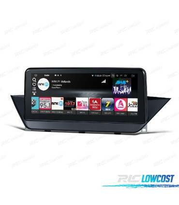 AUTORADIO GPS ANDROID 10 BMW X1 E84 09-15 D